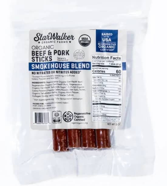 Regenerative Organic Certified - Beef & Pork Sticks