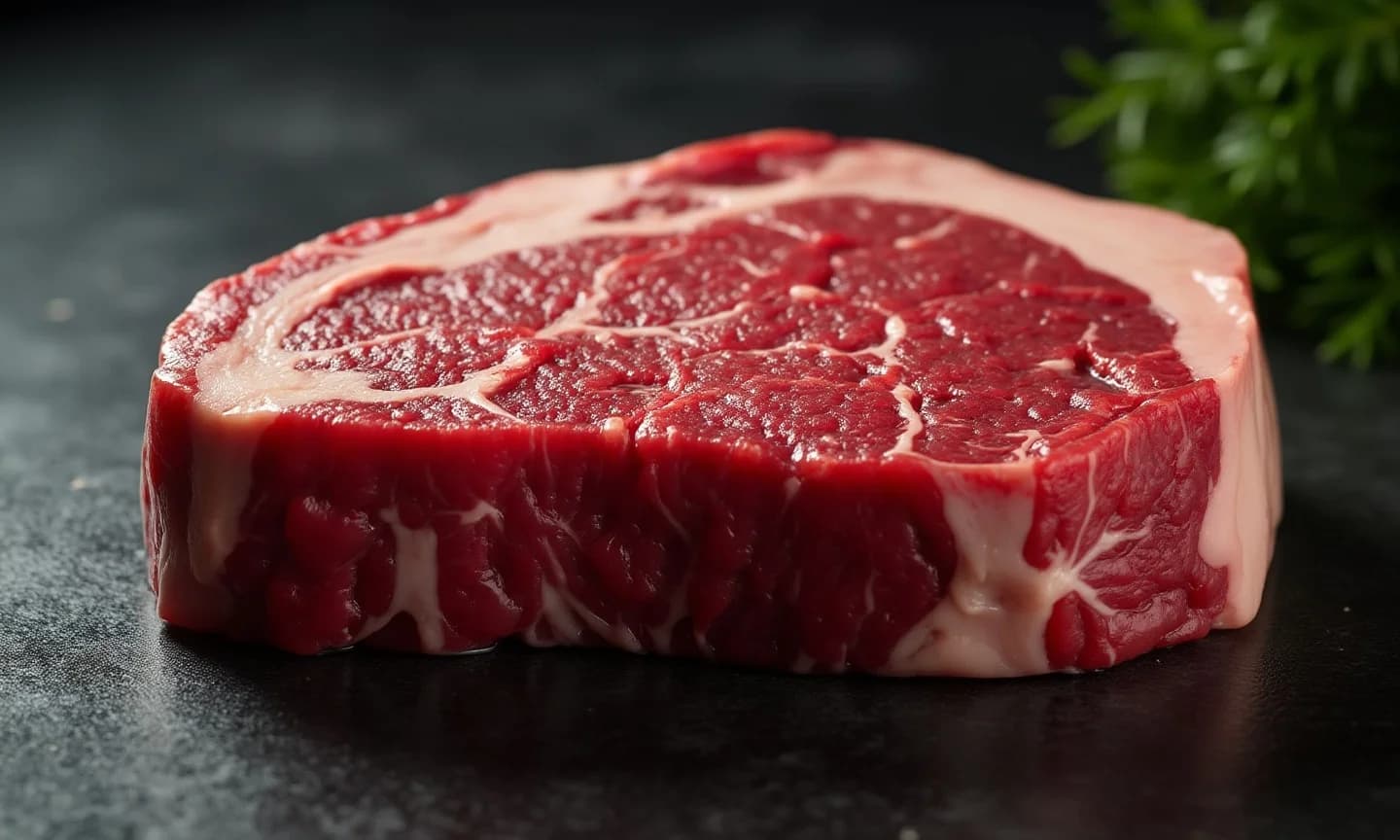 Marbled beef used as Primal 500 product imagery